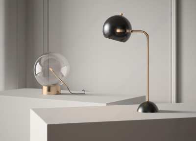 现代台灯3D模型下载